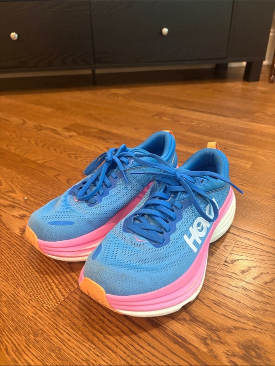Hoka Shoes - Hoka Blue, Pink & Orange Road Running Shoes